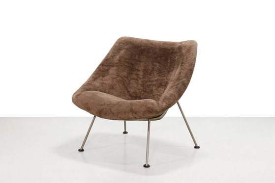Fauteuil Artifort Oyster modèle F157 par Pierre Paulin, 1950 – Velvet, Design (photo 11 of 14)