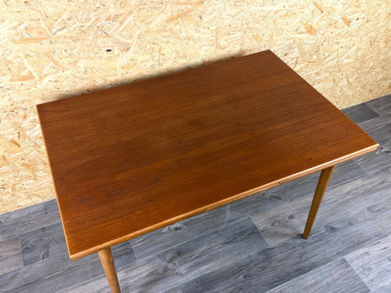 Image 1 of 1960s/70s Teak Dining Table, Danish Modern Design, Denmark