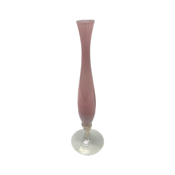 Image 1 of Vaso vintage in opalino rosa