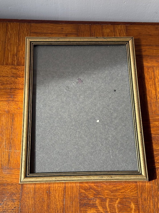Image 1 of Lot de 3 cadres vintage en bois
