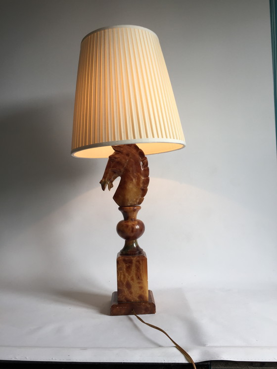 Image 1 of Vintage Lamp Jim Alabaster