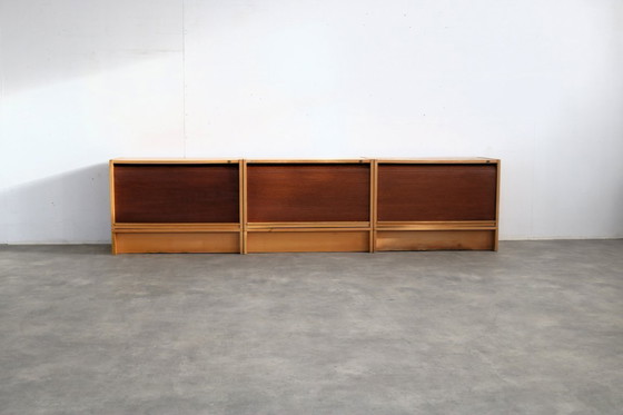 Image 1 of 3x vintage Swedish filing cabinets