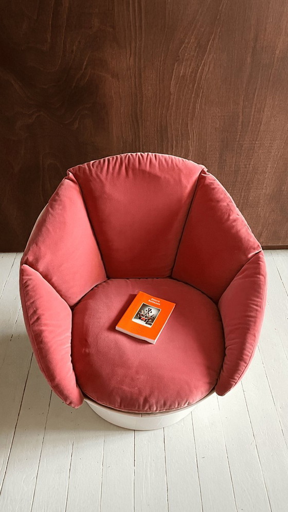 Image 1 of fauteuil uit het ruimtetijdperk - glasvezel kuip