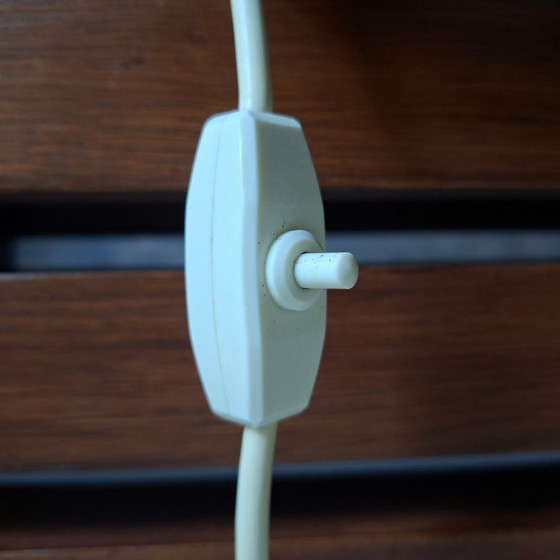 Dutch Design Mid Century Modern Style Raak Amsterdam Table Lamp – Textile, Wood (photo 8 of 11)