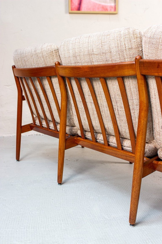 Image 1 of Vintage Teak Sofa Couch Svend Age Eriksen Glostrup Mid Century