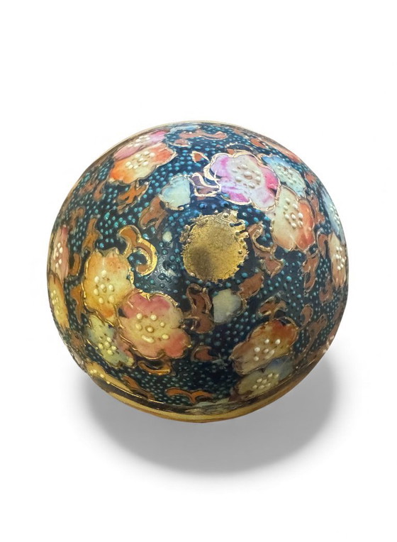 Image 1 of Satsuma style decorative ceramic vase