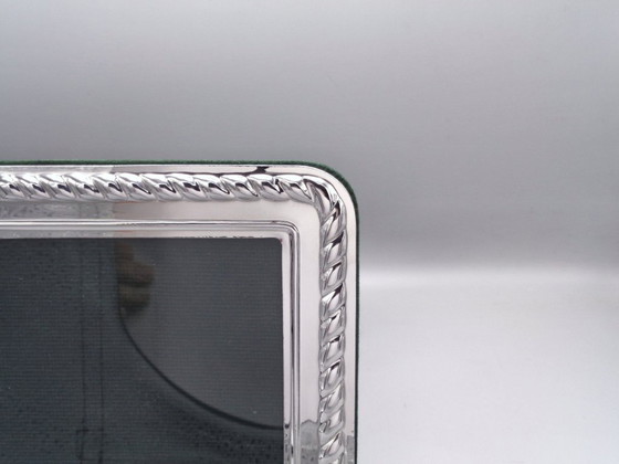 Image 1 of Handgegraveerd, verzilverd metalen frame, model San Marco, 13x18 cm.