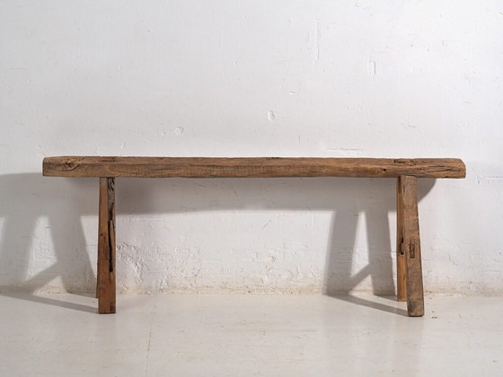 Antique wabi sabi style bench (c.1870) #79 – Benches (photo 25 of 39)