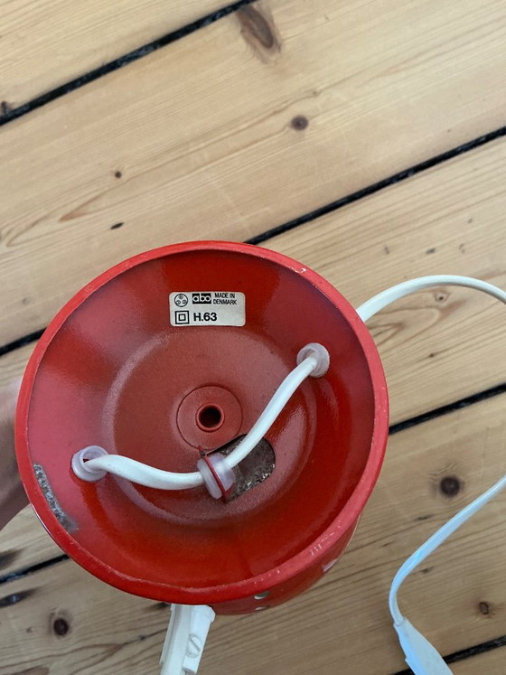 Vintage tafellamp in de vorm van een oogbol, ABO Randers H.63, Denemarken, jaren 70. – Tafellampen, Metal (photo 8 of 12)