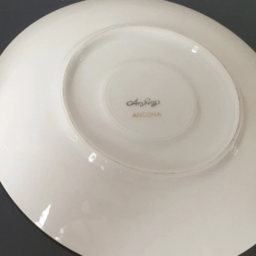 Image 1 of Complete Set of 6 Arzberg 'Ancona' Cups and Saucers | Fine Porcelain with Delicate Decor