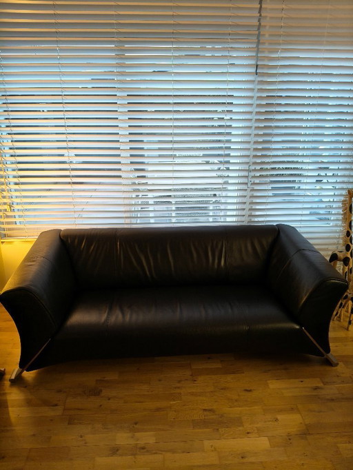 2 leren bankstellen Rolf Benz