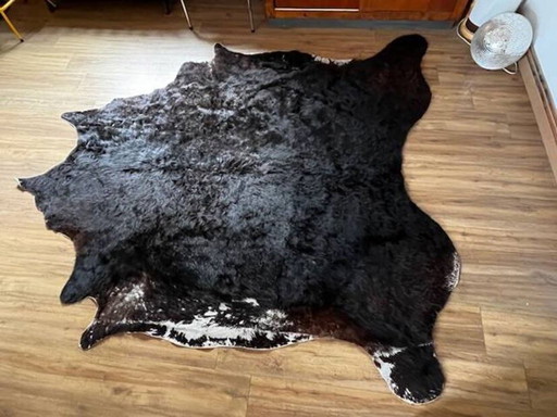 Rugs, brown cowhide