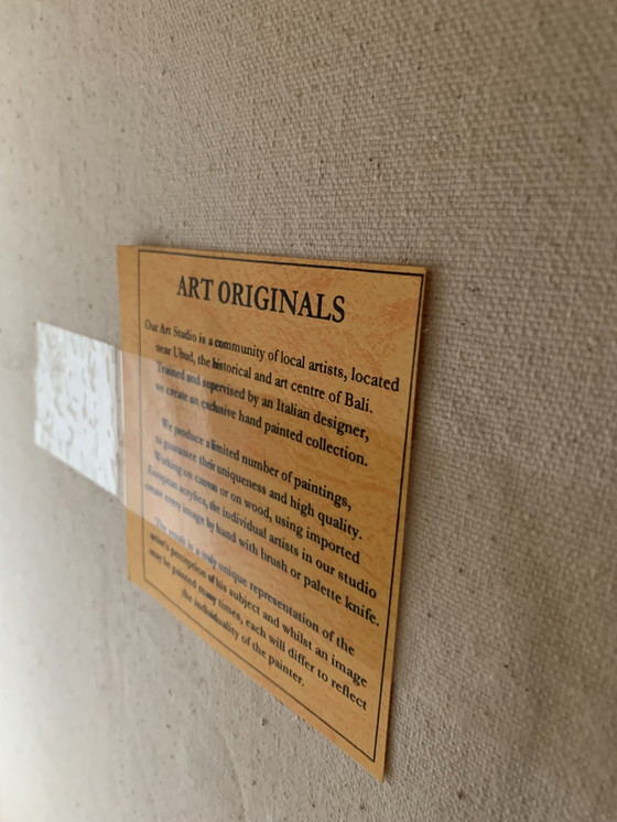 Image 1 of GRANDE tela originale balinese (Ubud) - arte tradizionale (Indonesia) 