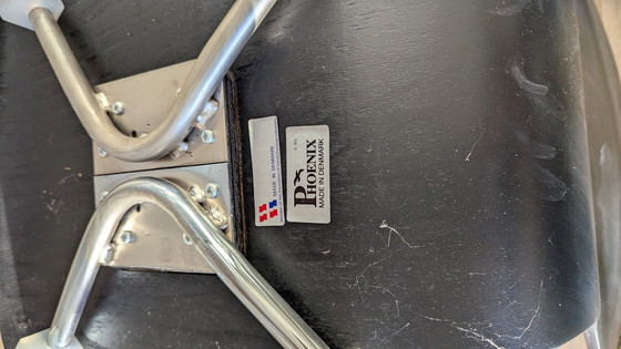 Image 1 of Set of 4 Phoenix Dining Chairs – Denmark 1980s Deens Stoelen