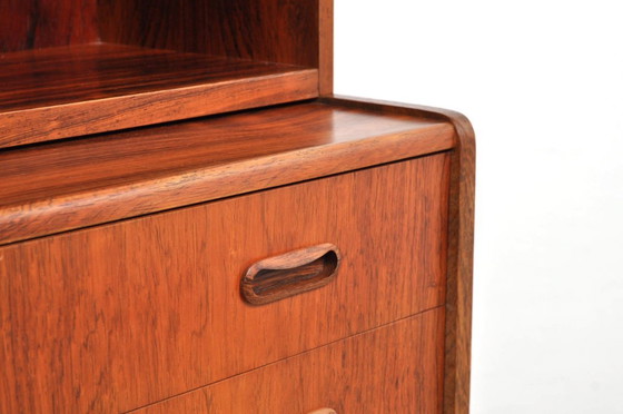 Image 1 of Vintage rosewood bookcase with drawers