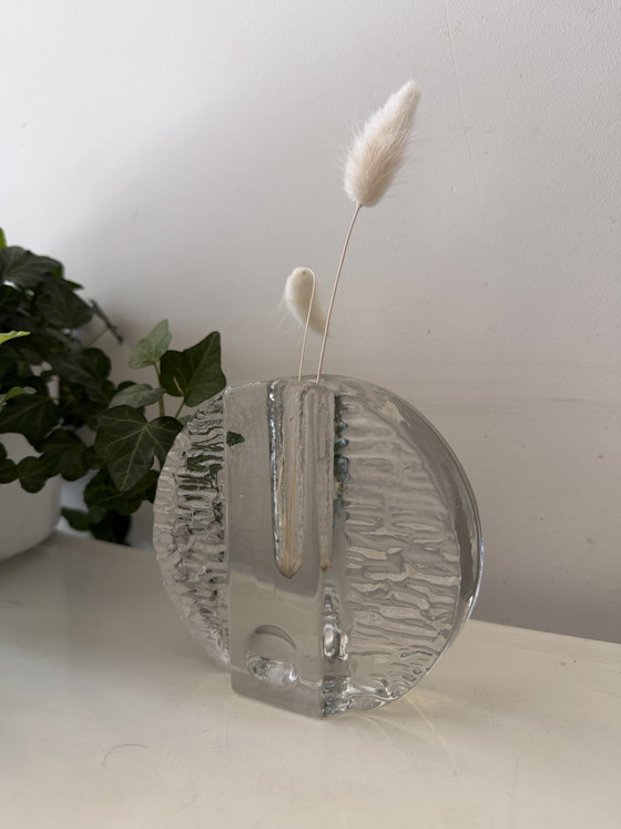 Solifleur Blockvase aus Kristall – Walther glass, Vasen, Crystal (photo 4 of 5)