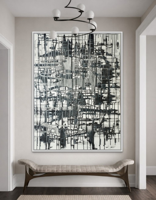 Natia Antadze Abstract Composition XXL
