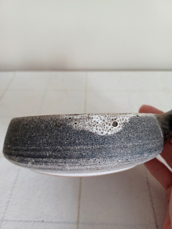 Vintage Brutalist Caquelon with Rock Carvings – Mid-Century Modern | Jurina – Bowls, Ceramic (photo 4 of 6)