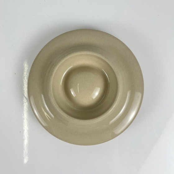 Image 1 of Set de 6 coquetiers en céramique moucheté beige