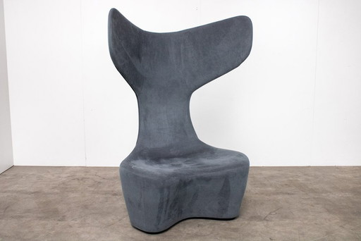 Haworth Cappellini Trommelsessel Grau