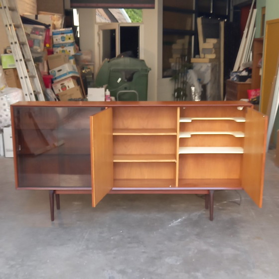 Image 1 of Sideboard Vintage Oswald Vermaercke V-form 1960's 