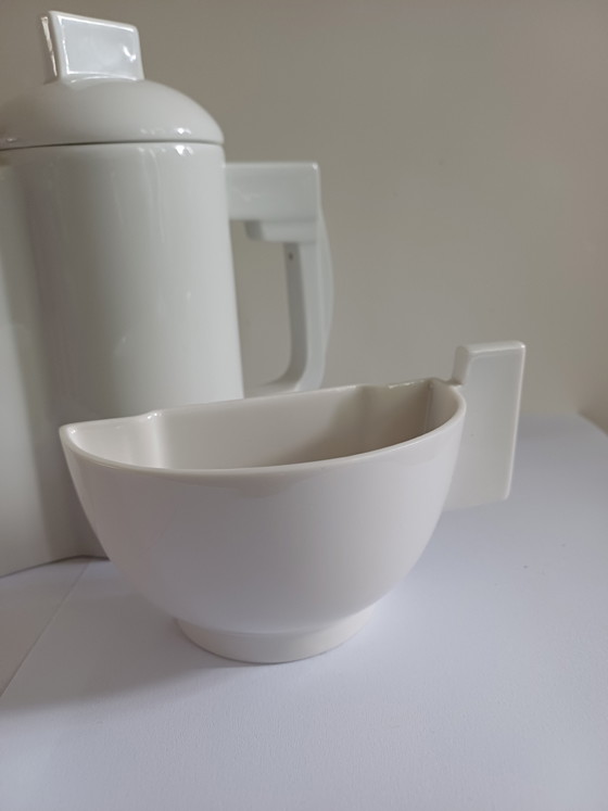 Image 1 of Suprematist Kasimir Malevich Teapot and teacup