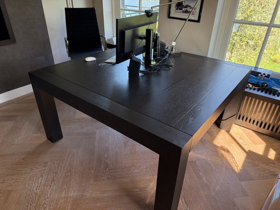 Image 1 of Henk Vos wenge tafel 150 bij 150