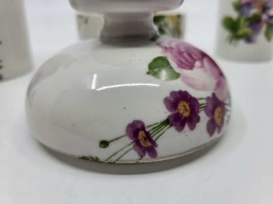 Image 1 of Juego de baño de porcelana de París, Francia, 1950 (juego de 3 piezas)