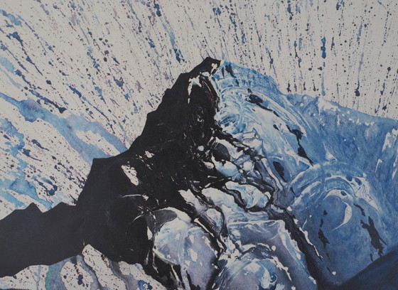 Salvador Dali : Les Alpes, SNCF (Suite Papillon), Lithographie Originale Signée (photo 6 of 7)