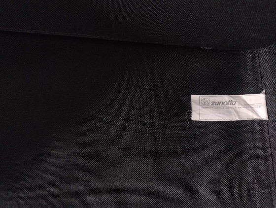 Image 1 of Zanotta Throw Away fauteuil in black textile 