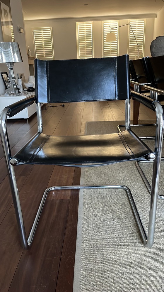 Image 1 of 4x dining table chairs Mart Stam Linea Veam