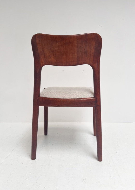 Image 1 of Juego de sillas Ole retapizadas de Niels Koefoed (2), años 60