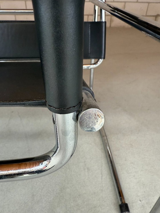 Image 1 of Vintage Wassily Stuhl von Marcel Breuer