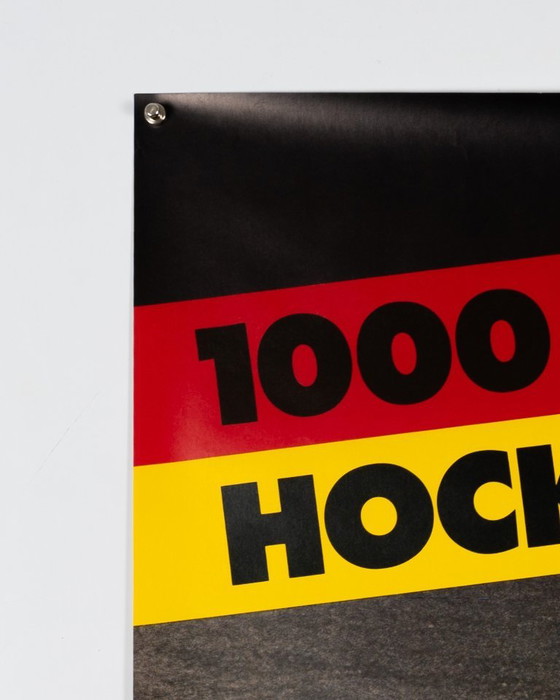 Porsche 1000km Hockenheim – Poster originale Porsche vintage del 1985 del Gruppe C – Sport motoristici anni (photo 6 of 8)