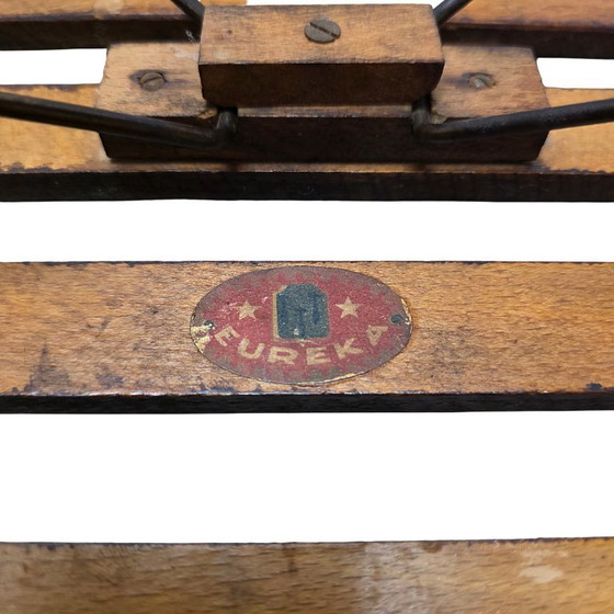 Oude Franse Visserskrukje van Eureka, Jaren 50/60 – Decoratieve objecten, Wood (photo 3 of 5)