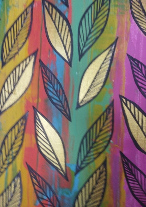 Image 1 of Natia Antadze "Hojas doradas" XXL