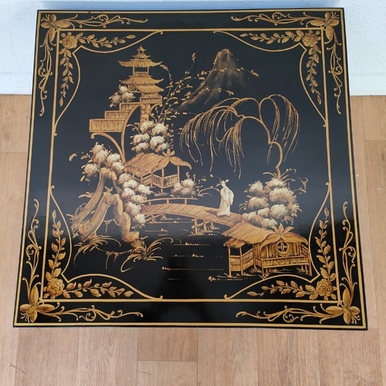 Image 1 of Tavolino da caffè cinese vintage in stile cinese