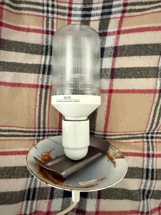 Image 1 of Vintage WOJA Space Age table lamp | Made in Holland | 1970s | Spiral base