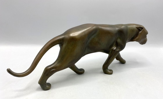 Pantera Art Déco – Sculture, Metal (photo 5 of 12)