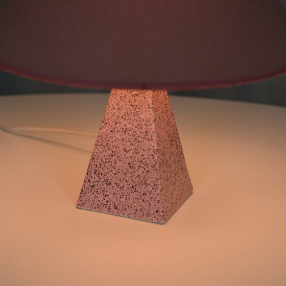 Image 1 of 2x pyramidal Memphis table lights
