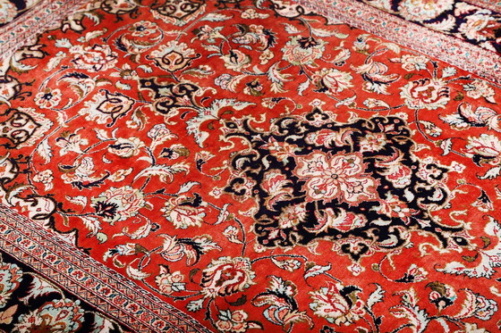 Image 1 of Persian carpet- Ghom silk - Collector's item- 160 X 100 Cm Hand-knotted