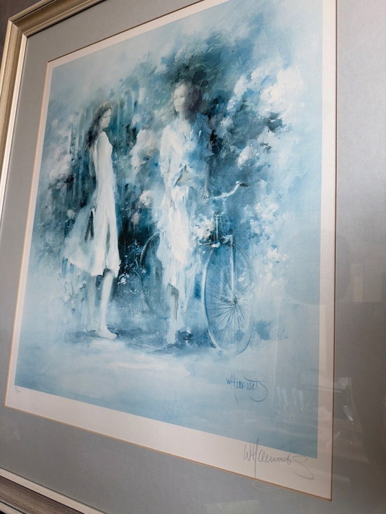 Image 1 of Tout prend des couleurs grâce à la lithographie originale de Willem Haenraet