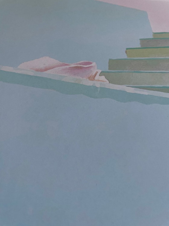 David Hockney (1937–2026), Pool und Treppe, 1971, Copyright David Hockney, Gedruckt in Dänemark – Posters (photo 9 of 13)