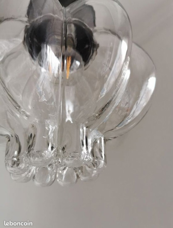 Image 1 of Lampada a sospensione vintage Glashütte Limburg