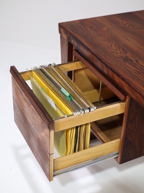 Image 1 of Scrivania bifacciale Kai Kristiansen 70 FM Furniture in palissandro