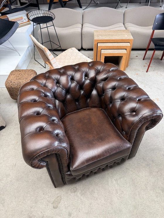 Image 1 of Delta Chesterfield fauteuil