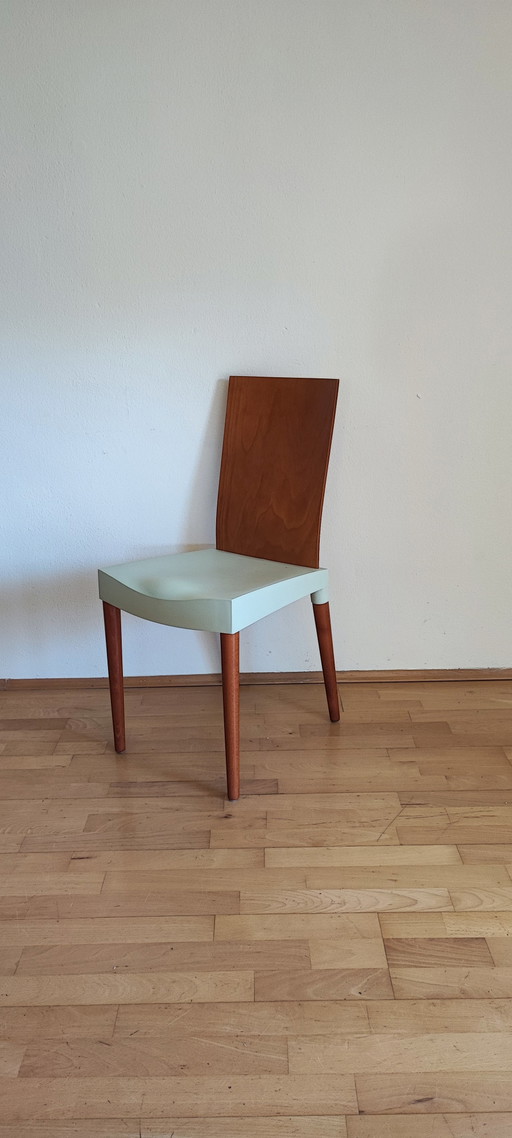 PHILIPPE STARCK – Kartell 4874 “Miss Trip” – Cereza / Verde salvia.