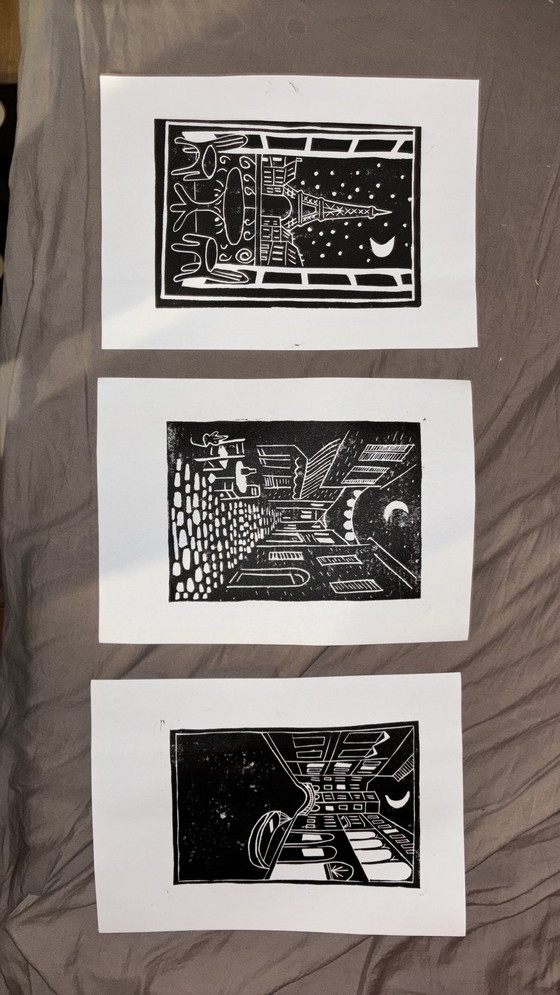 Image 1 of Linograbado del calendario 2026