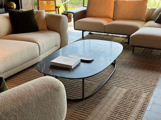 Mesa de centro Molteni&C Regent - zwart marmer