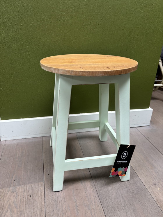 Image 1 of Sgabello in legno vintage Rootsmann Industrial nuovo